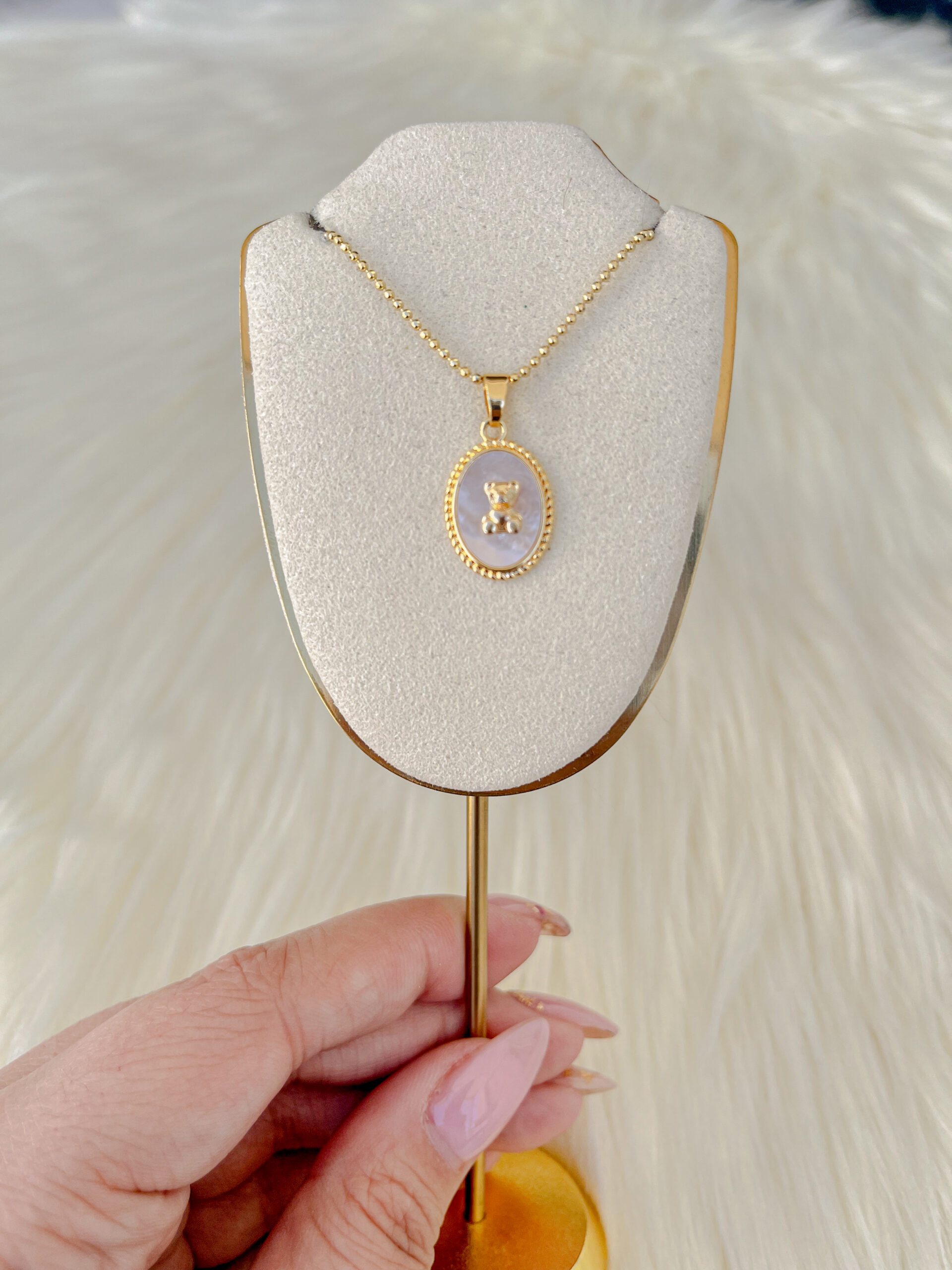 Cadena Medalla de Oso