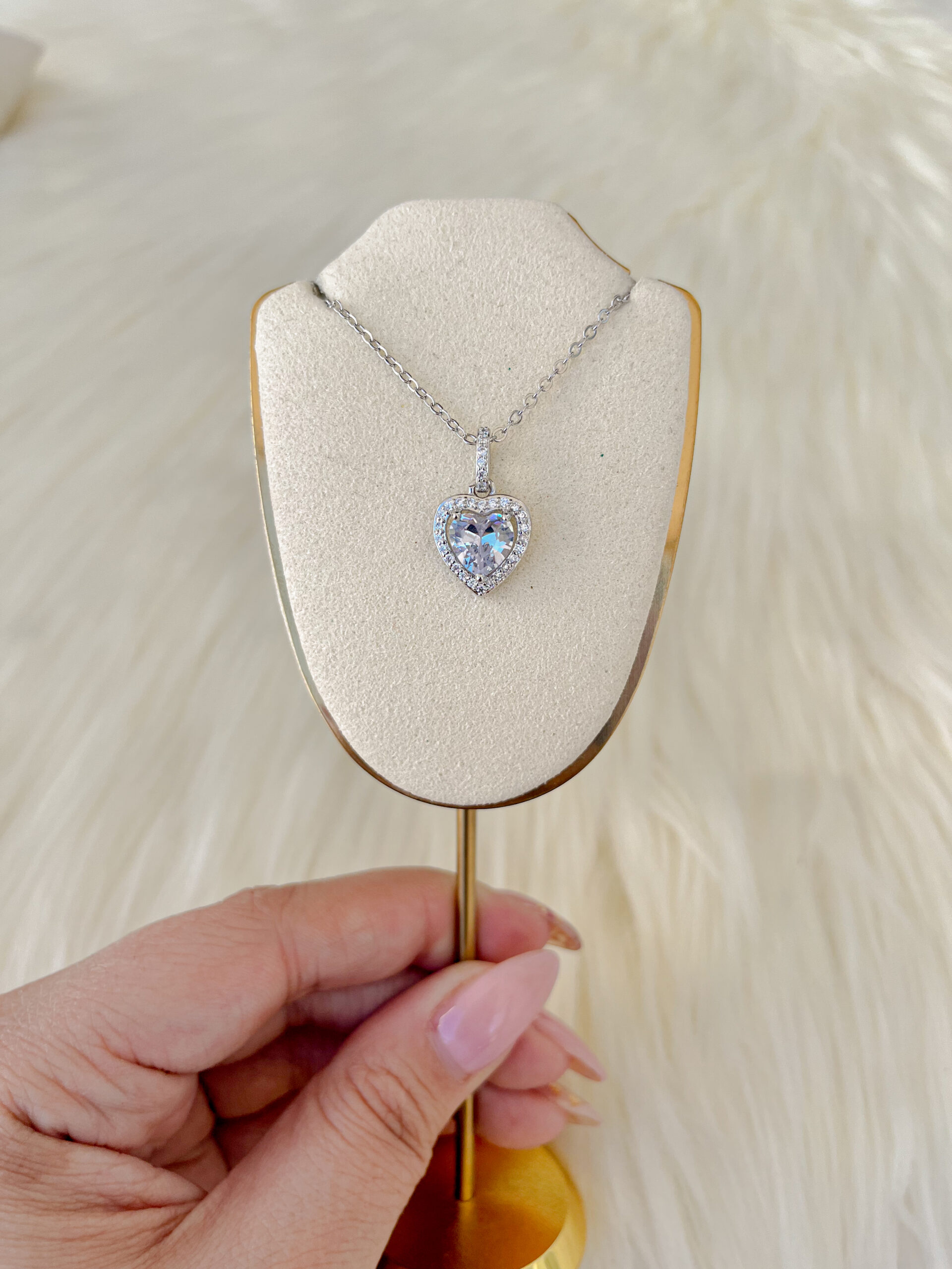 Cadena Plata Corazon
