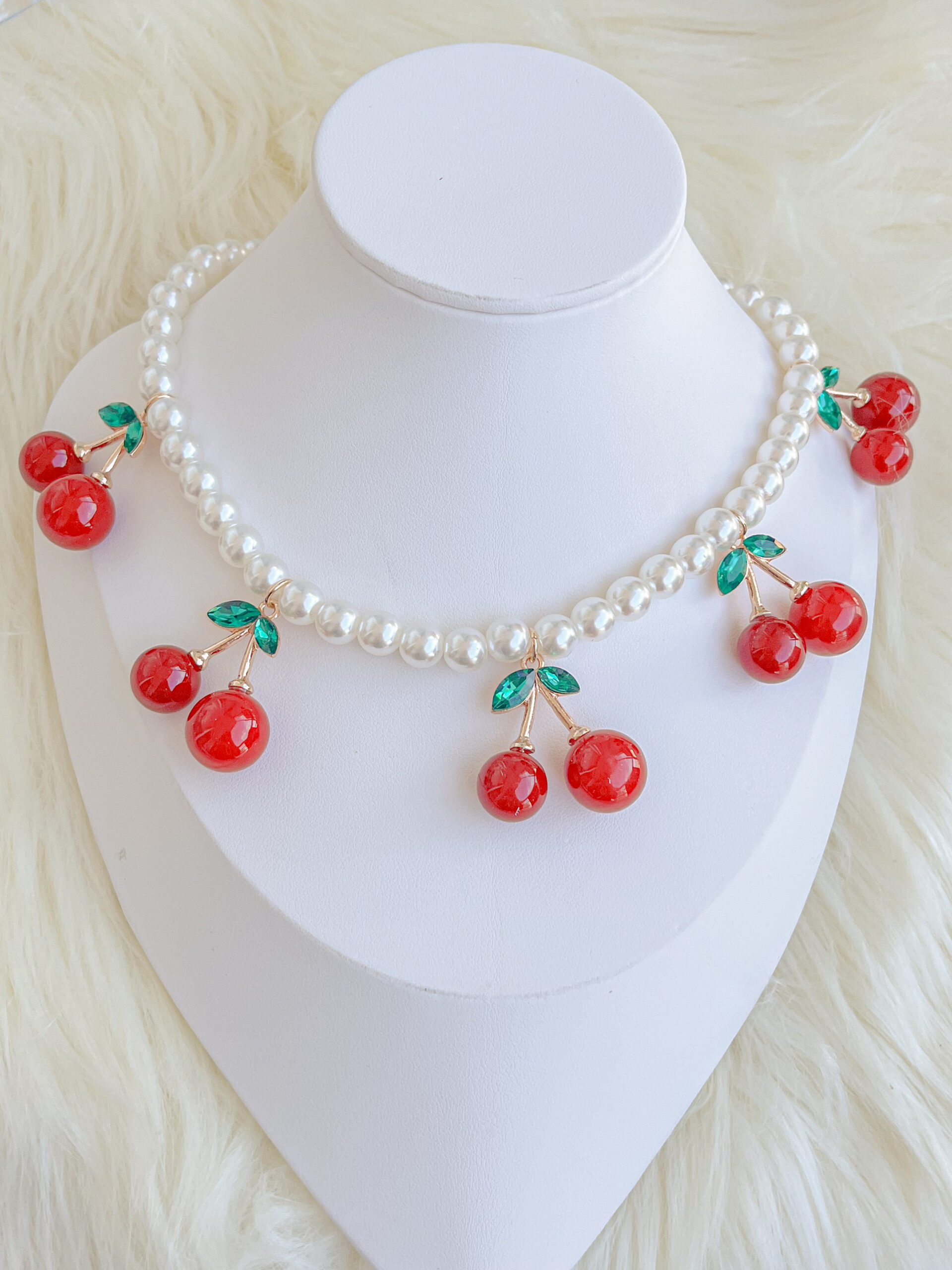 Collar Maxi Cerezas