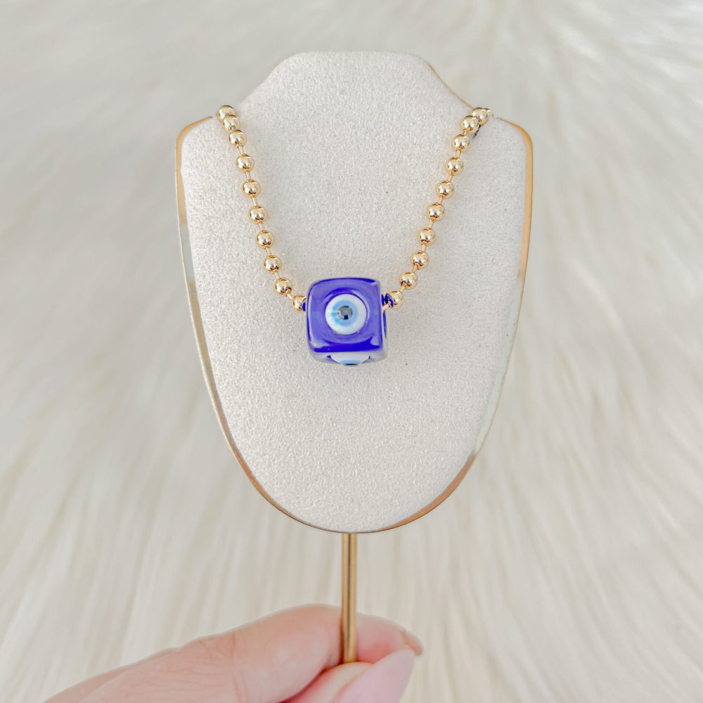 Cadena Ojo Turco Acrilico
