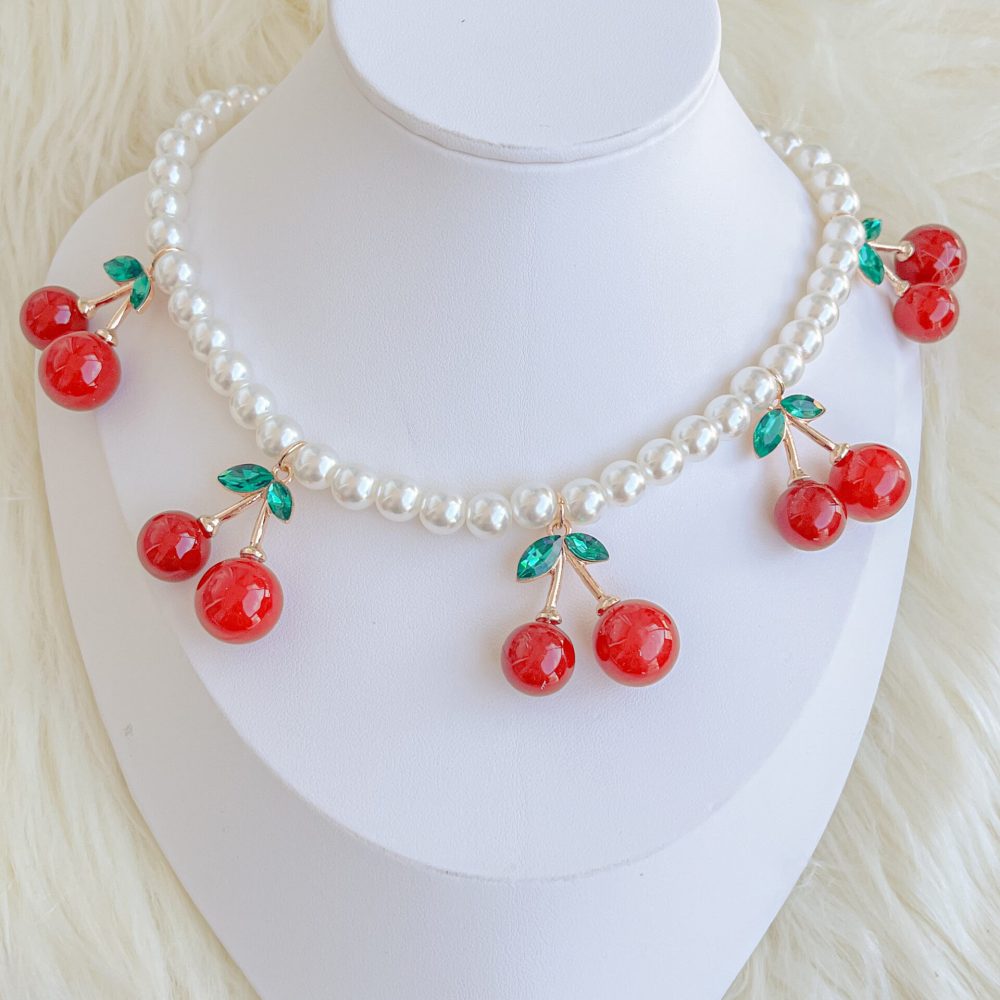 Collar Maxi Cerezas